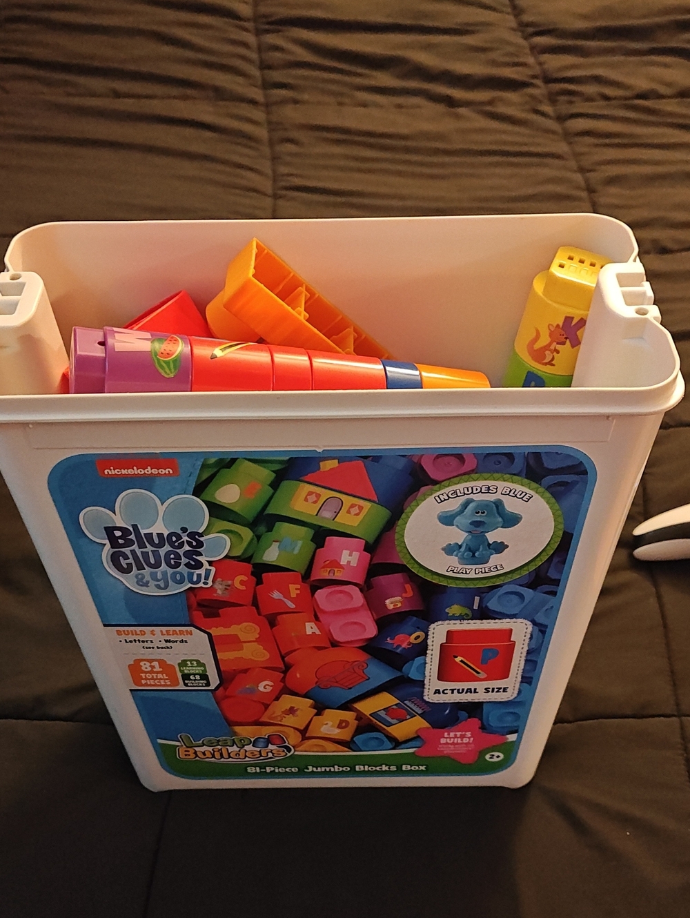 Blue's Clues & You Jumbo Blocks Set - Multicolor